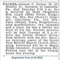 Packer, Grover C